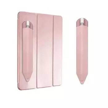 1 шт., клейкий защитный чехол для Apple Pencil, липкий держатель, чехол из искусственной кожи, чехол для планшета, сенсорная ручка, полная защитная сумка, сумки чёрный