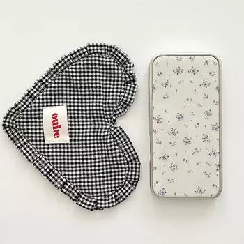 1 шт. клетчатая салфетка для столовых приборов Ins изысканная фотография сладкий фон ткань корейское украшение для рабочего стола морщинистое кружево синий