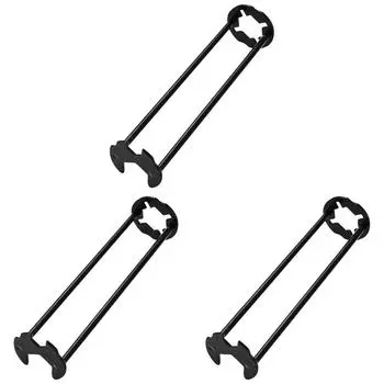 1 шт. ключ для раковины 7 размеров, четырехкулачковый шестигранный ключ для смесителя для ванной комнаты и кухни(S)