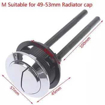 1 шт., кнопка двойного смыва для унитаза, круглая квадратная кнопка для унитаза, двойная кнопка смыва M