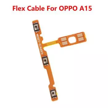 1 шт. кнопка включения/выключения питания, переключатель отключения звука, кнопка регулировки громкости, гибкий кабель для Oppo A15, сменные аксессуары