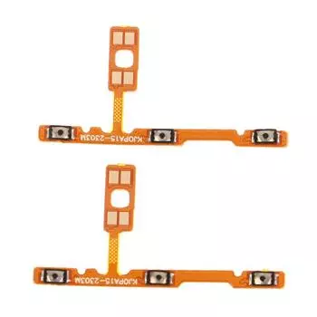 1 шт. кнопка включения/выключения питания, переключатель отключения звука, кнопка регулировки громкости, гибкий кабель для Oppo A15, сменные аксессуары one size