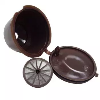 1 шт., кофейные капсулы со сладким вкусом, пластиковые кофейные капсулы с фильтром кофейный