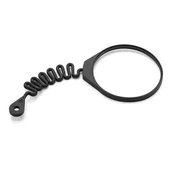 1 шт. Кольцо-держатель ремешка крышки топливного бака для Volvo 850 S70 V70 C70 XC70 S60 S80 V70 XC70 S40 V40 V70III Запасные части для экстерьера чёрный