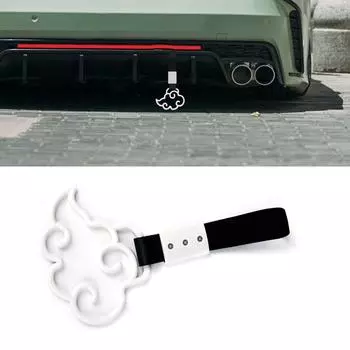 1 шт. кольцо Tsurikawa Heart JDM Train Bus Handle Handle Styling Drift Charm Strap Drift Auto Accessories Car Strap чёрный