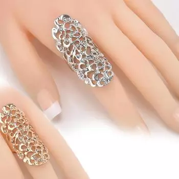 1 шт. кольцо ювелирные изделия большой золотой светлый серебряный женский подарок полые панк свадьба золотой