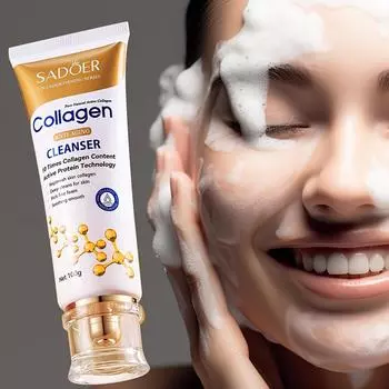 1 шт. коллагеновое мягкое очищающее средство 100 г