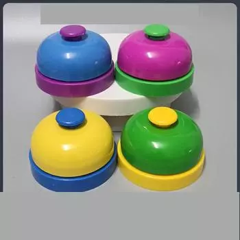 1 шт. колокольчик для дрессировки домашних животных, универсальный обеденный колокольчик для детей и взрослых, колокольчики для стола, стойки, кухни, ресторана, школы