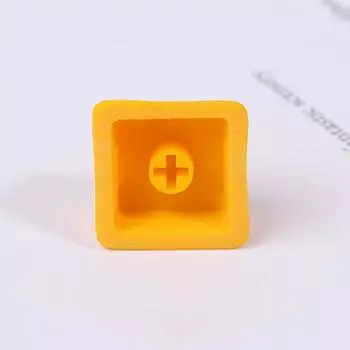 1 шт., колпачок для клавиш Cheese Keycap ручной работы из смолы для механической клавиатуры Esc для клавиши Cheese Cake Individuality для колпачка для клавиш One Size