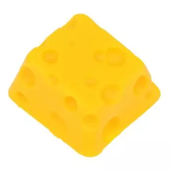 1 шт., колпачок для клавиш Cheese Keycap ручной работы из смолы для механической клавиатуры Esc для клавиши Cheese Cake Individuality для колпачка для клавиш