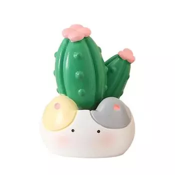 1 шт. Компьютерные украшения, милый артефакт, красивая смола, изысканный декор для рабочего стола, удача, завод, рабочая станция, вещи