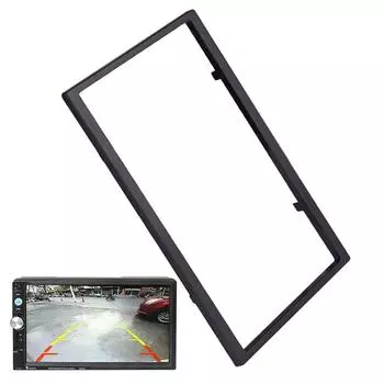 1 шт./компл. 2 Din рамки для медиаплеера, автомобильные аксессуары Double Din для установки 3,94-дюймового автомобильного радиоприемника 2din для MP5 100 мм чёрный