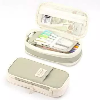 1 шт./компл. Kawaii пеналы большой емкости пенал держатель коробка для офиса студент канцелярские принадлежности органайзер школьные принадлежности