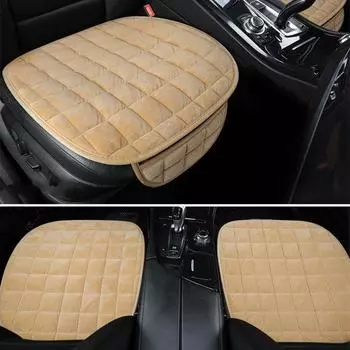 1 шт./компл. универсальный зимний чехол для автомобильного сиденья теплый дышащий нескользящий чехол для стула автомобильные передние и задние защитные чехлы для сидений автомобиля автомобильные аксессуары