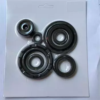 1 шт., комплект сальников двигателя грузовика, черный для Yamaha Banshee YFZ350 1987-2006 гг.