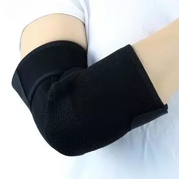 1 шт., компрессионный рукав для поддержки локтя, повязка для гольфиста на левую или правую руку, подходит для гольфа для мужчин и женщин чёрный