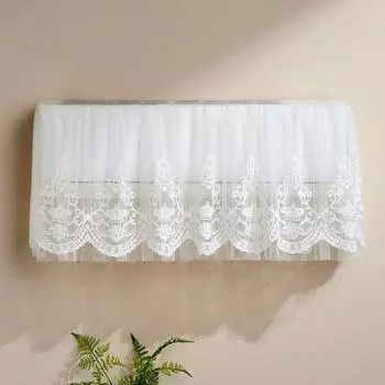 1 шт., кондиционер, капюшон, включение без снятия сетки, практичный, предотвращает прямой обдув, удобный, шнурок, подвесной тип S белый