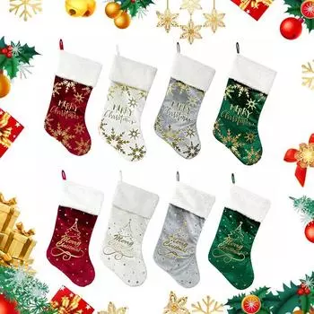 1 шт. конфетный пояс рождественская вечеринка рождественские рождественские чулки рождественские украшения