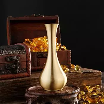 1 шт. контейнер для ручек, украшение, ароматная ваза, домашний декор, металлическая ваза, украшение, бамбуковая ваза, бутылка для хранения, ваза для чайной церемонии