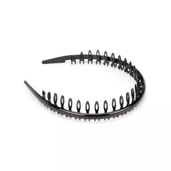 1 шт. Корейская версия практичного базового повседневного пластика, черная повязка на голову, макияж, средство для умывания лица, повязка на голову, повязка на застрявший зуб, повязка на голову, головной убор.