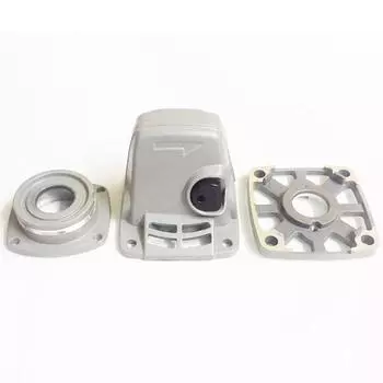 1 шт., корпус головки угловой шлифовальной машины, алюминиевый, серебристый, надежный