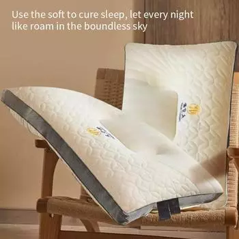 1 шт. космическая подушка 3D эргономичная подушка для ухода за здоровьем шейного отдела шеи массаж с эффектом памяти SPA удобная подушка для сна