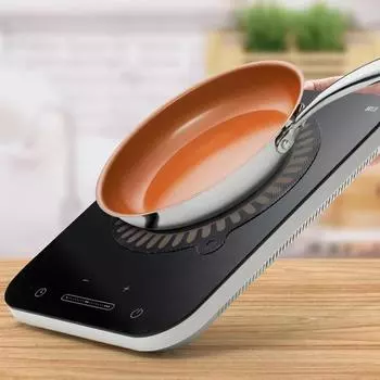 1 шт. коврик для индукционной варочной панели, термостойкие защитные коврики для варочной панели с меняющим цвет дизайном, толстые чехлы для варочной панели, силиконовые коврики для варочной панели Marble 22cm