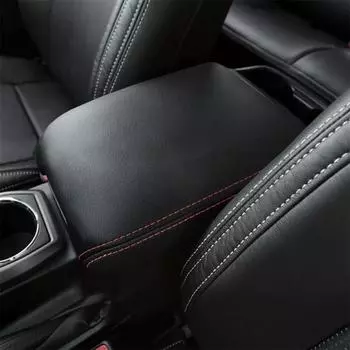 1 шт. Кожаная крышка центральной консоли, подлокотник, черная, для пикапа Toyota Tacoma TRD