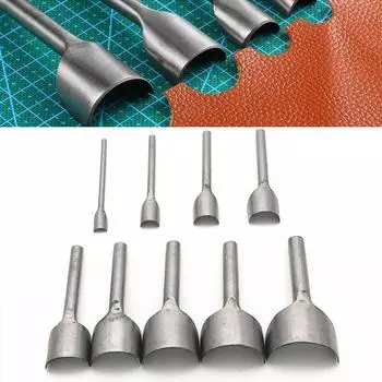 1 шт. кожаные ремесленные инструменты полукруглый дырокол кожаные инструменты ручной работы дугообразные полуперфорированные кожаные для ремня 3 мм-50 мм JoomZL 5mm