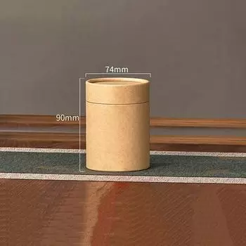 1 шт. крафт-картонные трубки круглые контейнеры для упаковки эфирных масел для чая, кофе, косметики, подарков, поделок
