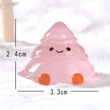 1 шт. красочная светящаяся новогодняя елка микро ландшафтные аксессуары уличный миниатюрный декор светящийся в темноте сказочный садовый декор фиолетовый