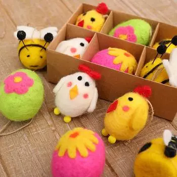 1 шт. красочное расписное пасхальное яйцо для подвесной гирлянды на елку, дверь, стена, украшение для подвешивания яйца A8