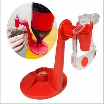 1 шт. креативная бутылка кока-колы перевернутый диспенсер для воды вечеринка принадлежности ручной переключатель давления напитки кока-кола подводные питьевые фонтанчики