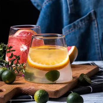 1 шт. креативная чашка для воды в форме горы, японская стеклянная чашка для сока, чая, вина, кружка для кофе, стакан для виски 1 pc