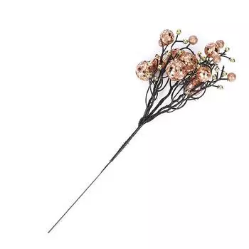 1 шт., креативная имитация ягодной ветки, блестки, блестящие цветы, блестки, имитация ягодной ветки шампанского