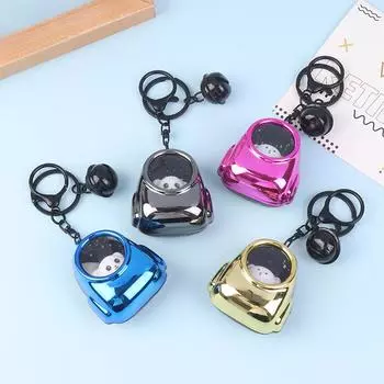 1 шт. креативная милая сумка-медведь, маленькие брелки с ночным светом, сумки Kawaii, подвесная веб-бирка со знаменитой атмосферой, светящийся брелок серый