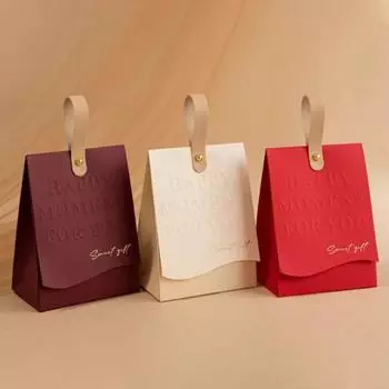 1 шт., креативная подарочная упаковка, сувениры на день рождения, свадебные принадлежности, декор коробки для конфет, изысканная ручная коробка бежевый