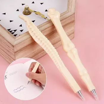 1 шт. креативная шариковая ручка человеческие кости забавные школьные канцелярские принадлежности новинка детский подарок награда милый кавайный стержень A