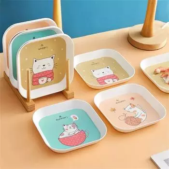 1 шт. Креативная тарелка для соуса для кошек, многофункциональная тарелка для приправы соевого соуса, уксуса, горчицы, фруктовая тарелка для закусок, кухонные гаджеты