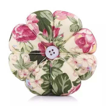 1 шт. креативная тыквенная ткань, швейные иглы, подушечка для булавок с эластичным ремнем на запястье(# 13)