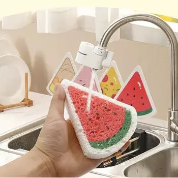 1 шт., креативная волшебная губка для мытья посуды, бытовая, кухня, ванная комната, чистящая салфетка Migic, сильная чистящая губка