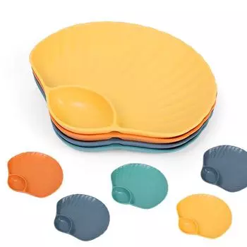 1 шт., креативное блюдо для закусок в виде ракушек