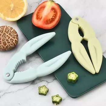 1 шт. креативные крабовые крекеры шелушитель домашний удобный для еды крабовые инструменты грецкие орехи шелушитель многофункциональные кухонные инструменты для морепродуктов розовый