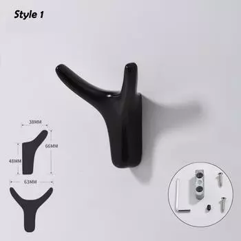 1 шт., креативные крючки для одежды с головой быка, домашний настенный брелок, вешалки для хранения одежды, полотенец Style 1