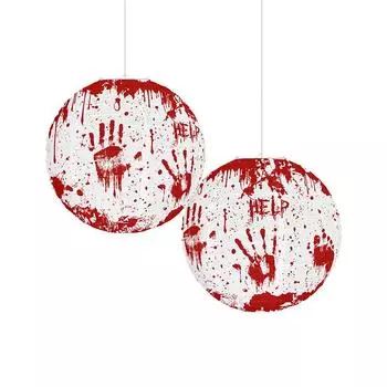 1 шт. креативный фонарь на Хэллоуин бумажный подвесной реквизит настенный Hangi nation Home
