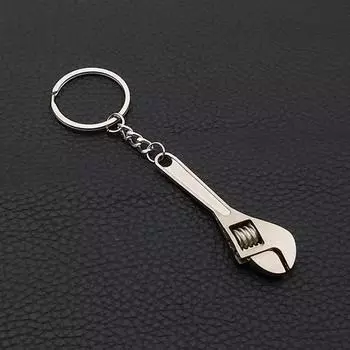 1 шт. креативный инструмент гаечный ключ брелок из нержавеющей стали автомобильный брелок высококачественный имитационный гаечный ключ брелок брелок брелок инструменты новинка