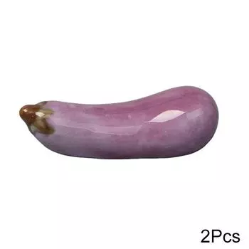 1 шт., креативный поднос для посуды в форме фруктов, практичная подставка для ножей и ложек, разнообразный керамический держатель для кухонных палочек для еды, декор стола, новый 2pcs