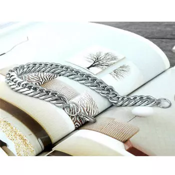 1 шт. Креативный серебряный индивидуальный браслет из титановой стали