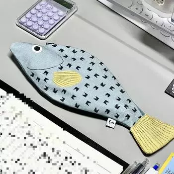 1 шт., креативный забавный чехол для карандашей с подкладкой из внутренностей окуня, канцелярские принадлежности для школьников, сумка для ручек и принадлежностей для детей, подарочный мешочек для школьных принадлежностей