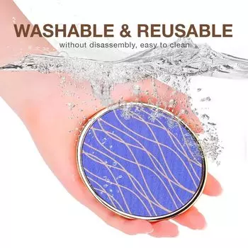 1 шт. кристальный ластик для волос – легкое удаление волос – безопасный и многоразовый инструмент для гладкой кожи – легко очищается для мужчин и женщин розовый